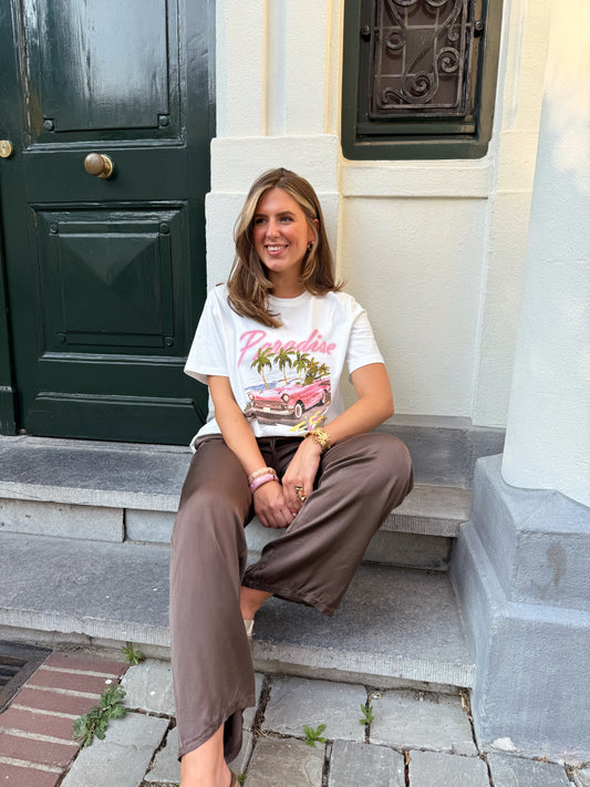 Silky broek - Bruin