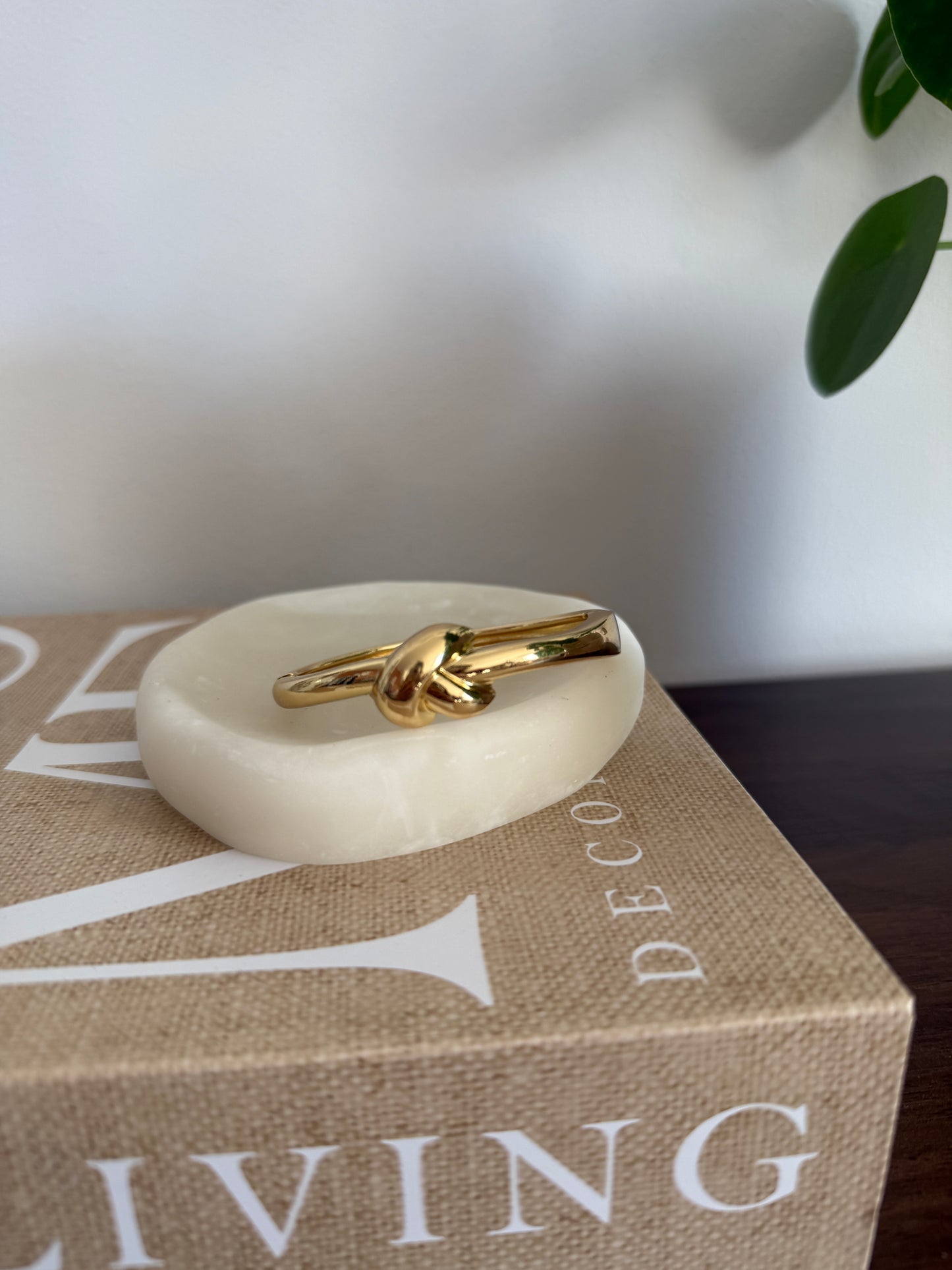 Armband knoop - Goud