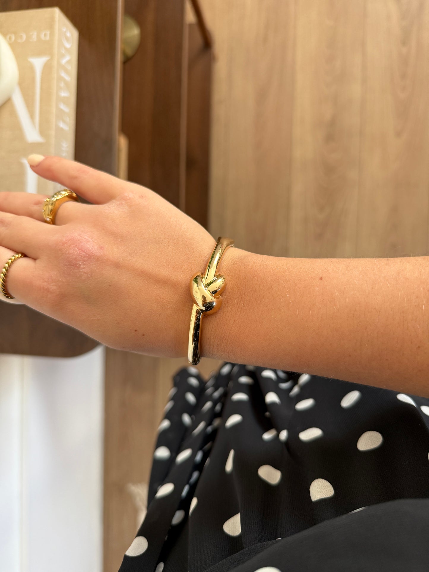 Armband knoop - Goud