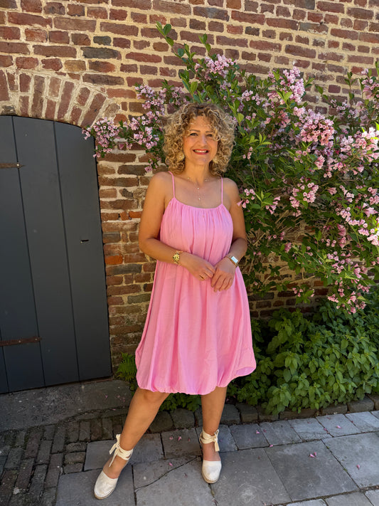 Jurk ballon - Roze