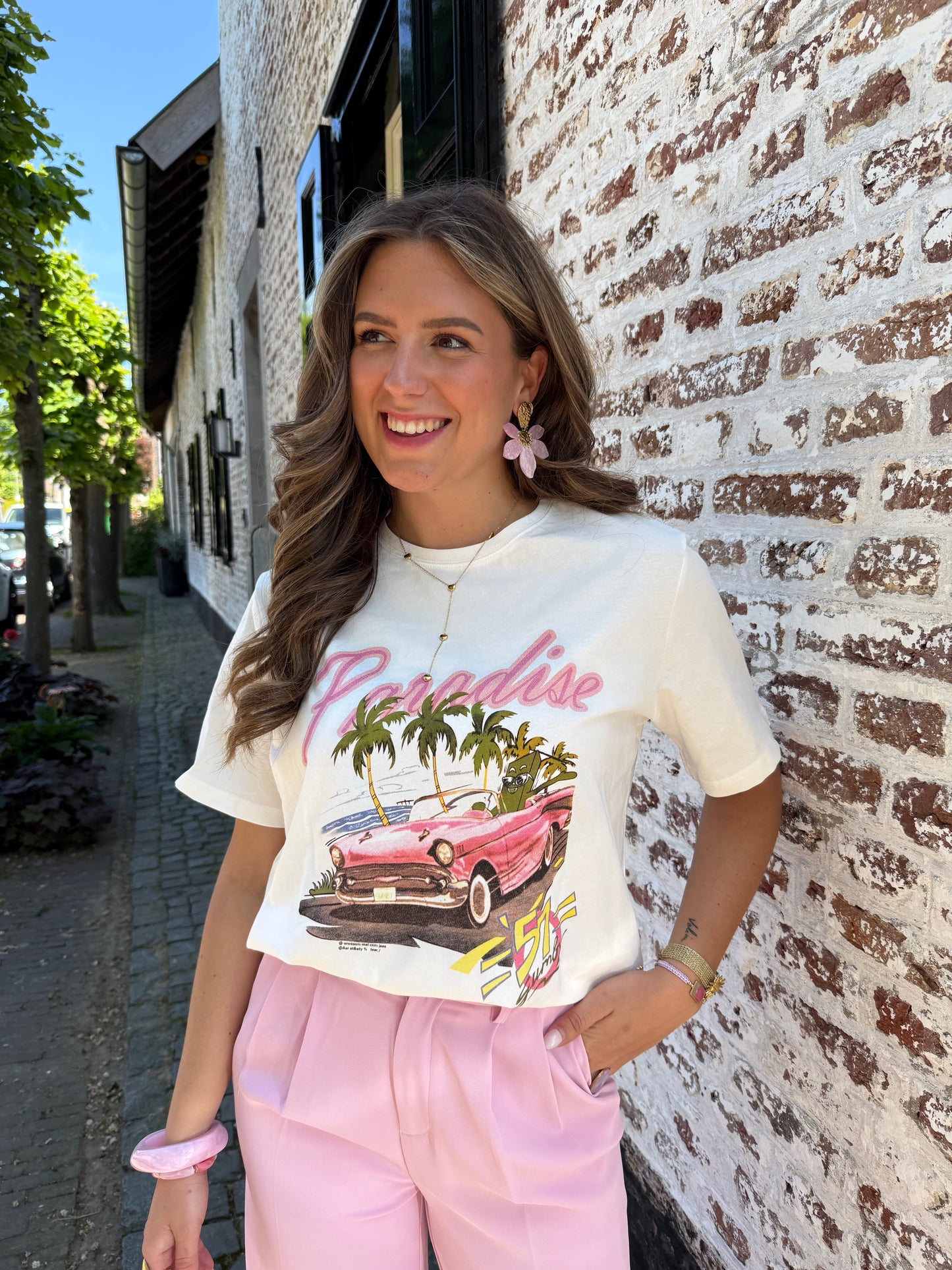 Shirt paradise - wit