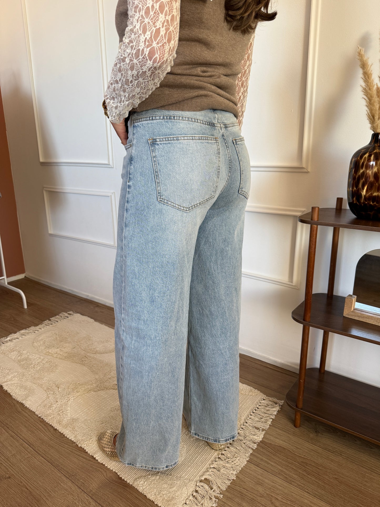 Jeans loose & balloon fit - blauw