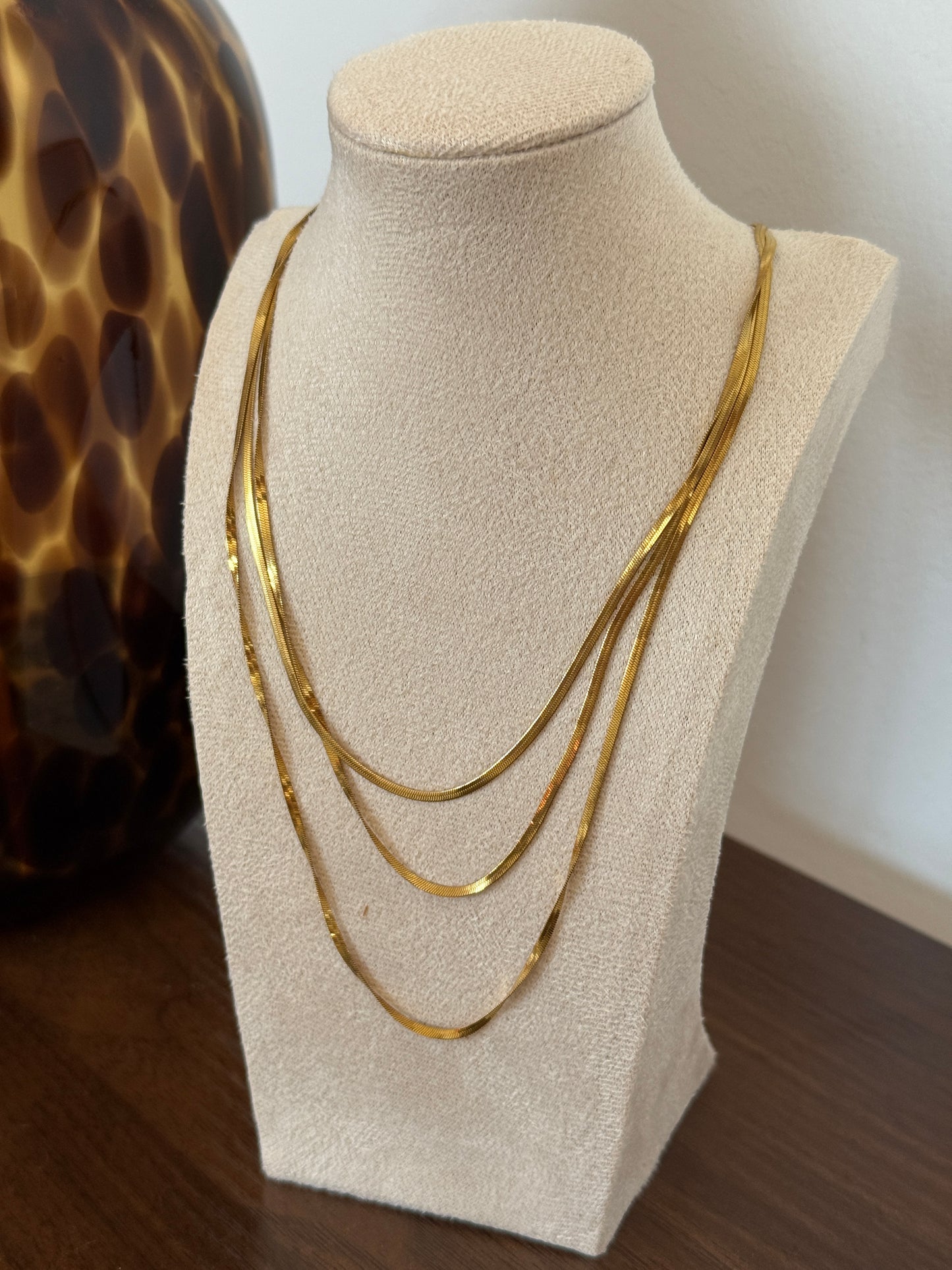 Ketting multi - Goud