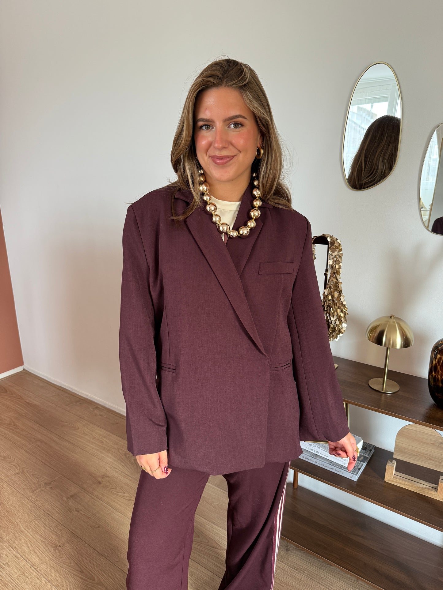 VITA blazer - Bordeaux