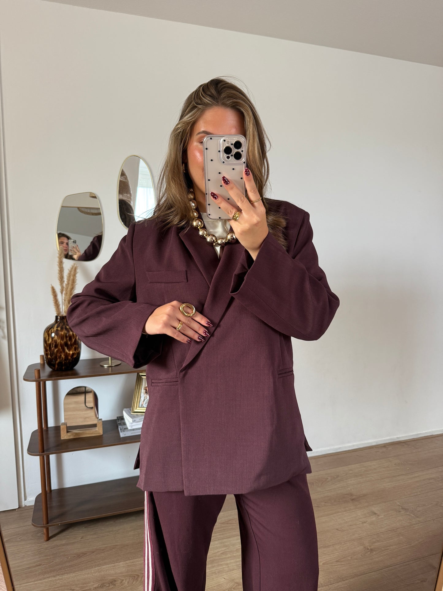 VITA blazer - Bordeaux