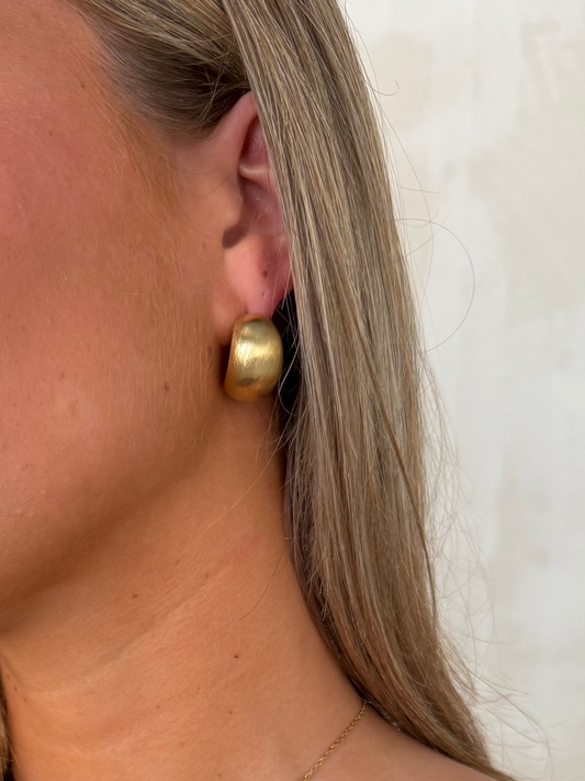 Oorring vintage   - Goud