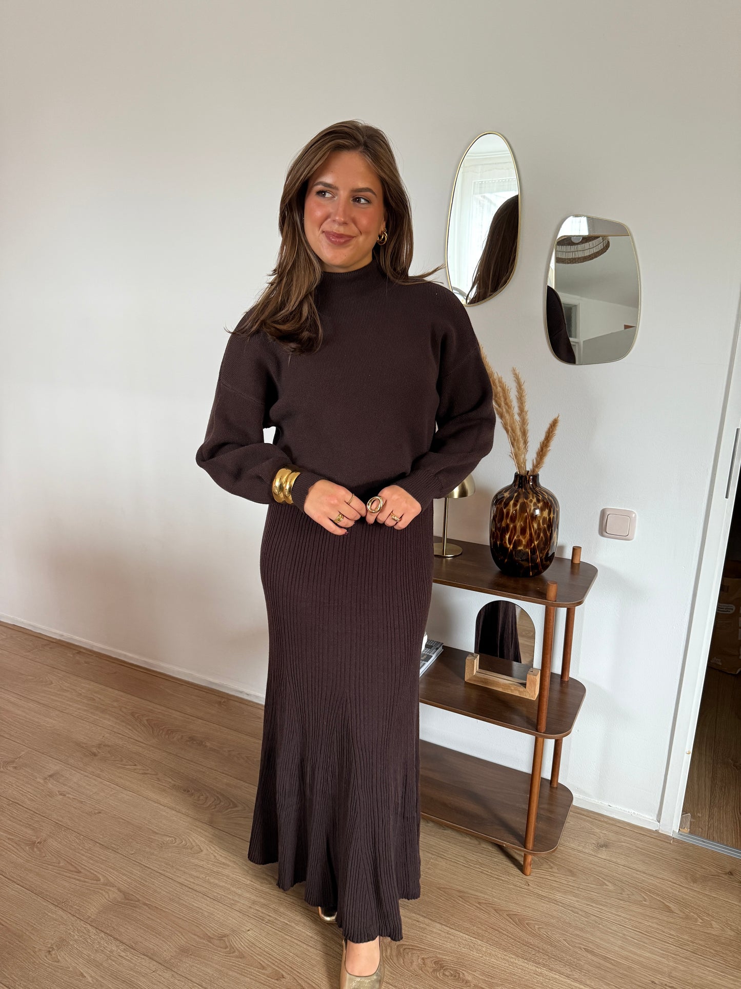 FEE rok - donkerbruin