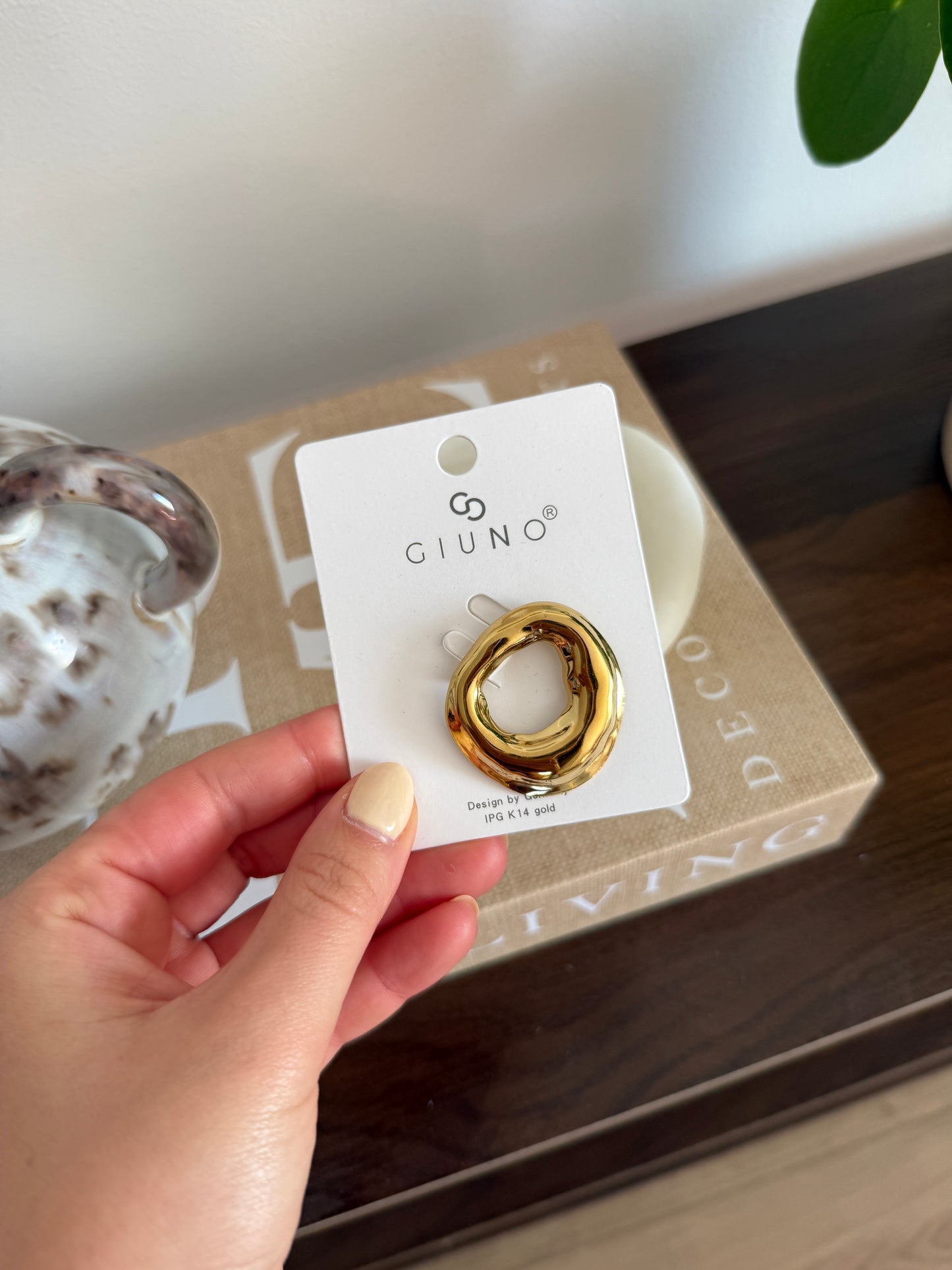 Broche cirkel - Goud