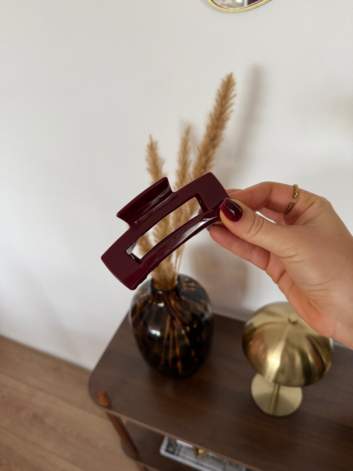 Klem groot - bordeaux